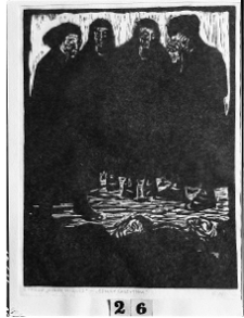 Karnijasz, Aleksander, Ofiary faszyzmu z cyklu "Nigdy więcej", 1955, drzeworyt