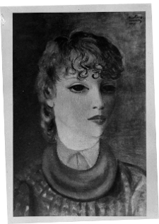 Kisling, Mojżesz, Portret młodej dziewczyny, 1946, olej