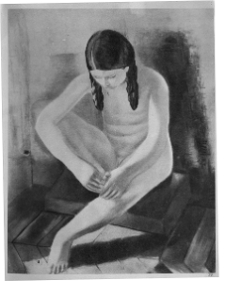 Kisling, Mojżesz, Naga dziewczynka, 1924, olej