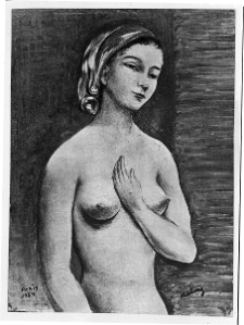 Kisling, Mojżesz, Naga dziewczyna, 1934, olej