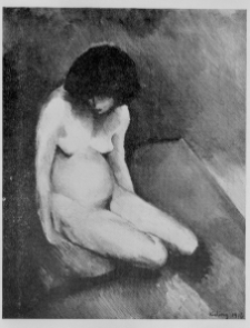 Kisling, Mojżesz, Akt, 1916, olej