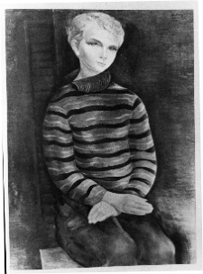 Kisling, Mojżesz, Chłopiec, 1937, litografia barwna