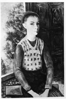 Kisling, Mojżesz, Chłopiec, 1947, olej