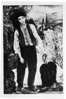 Kisling, Mojżesz, Spacer z psem, 1921, olej