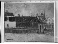 Lebenstein, Jan, Ulica Nowotki w Rembertowie, 1955, olej