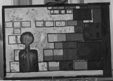 Lebenstein, Jan, Mur, 1956, olej