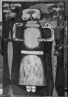 Lebenstein, Jan, Figura, 1956, olej