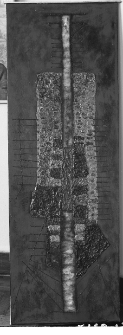 Lebenstein, Jan, Figura na osi, 1959, olej