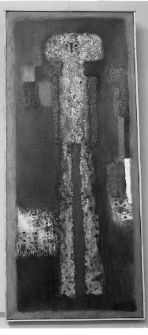 Lebenstein, Jan, Figura, 1957, olej