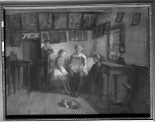 Markowicz, Artur, W izbie, pastel