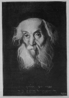 Markowicz, Artur, Uczony żydowski, 1907, pastel