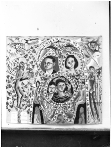 N.N., Małżeństwo Rosenbergów, tkanina, 1955