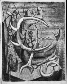 Stern, Jonasz, Dziwny podr&oacute;żny, 1951, monotypia