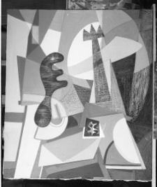 Stern, Jonasz, Kompozycja, 1955, olej
