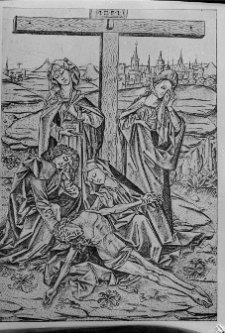 Van Meckenem, Israel, Opłakiwanie Chrystusa, 1480, drzeworyt