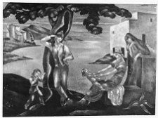 Zak, Eugeniusz, Rodzina, 1922, olej