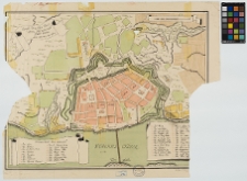 Toruń, plan miasta w 1769 r.