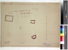 Husiatyn, synagoga, plan sytuacyjny.