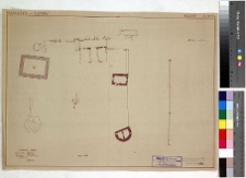 Husiatyn, synagoga, plan sytuacyjny.