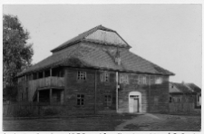 Dawidgrodek, synagoga, widok.