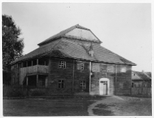 Dawidgrodek, synagoga, widok.