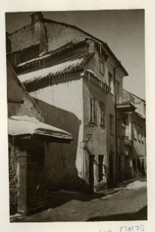 Wilno, dom w dzielnicy żydowskiej.