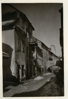 Wilno, dom w dzielnicy żydowskiej.