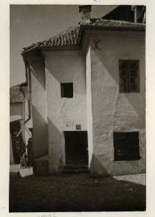 Wilno, dom w dzielnicy żydowskiej.