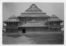 Wołpa, synagoga, widok od zachodu.