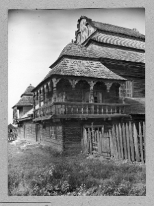 Wołpa, synagoga, elewacja południowa.