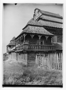 Wołpa, synagoga, elewacja południowa.