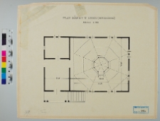 Lipsko, synagoga, rzut.