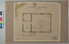 Lipsko, synagoga, rzut.