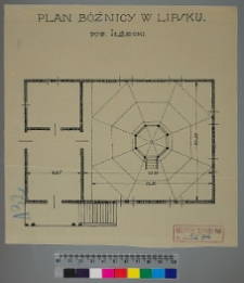 Lipsko, synagoga, rzut.