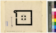 Bychów Nowy, synagoga, rzut.