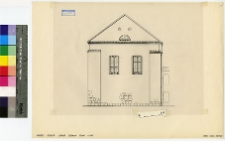 Krak&oacute;w, synagoga, elewacja.