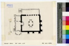 Przeworsk, synagoga, rzut.