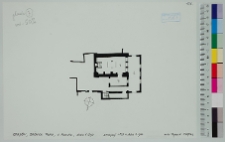 Krak&oacute;w, synagoga, rzut.