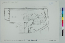 Krak&oacute;w, cmentarz, plan sytuacyjny.