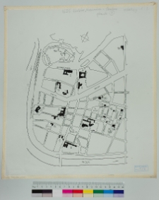 Krak&oacute;w, plan sytuacyjny.