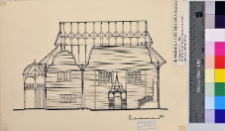 Kamionka Strumillowa, synagoga, elewacja.