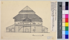 Kamionka Strumillowa, synagoga, elewacja.