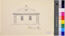 Kolbuszowa, synagoga, elewacja.