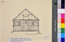 Nowogr&oacute;d Łomżyński, synagoga, przekr&oacute;j.