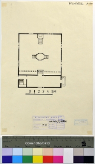 Pilwiszki, synagoga, rzut.