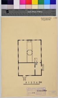 Poniemonie, synagoga, rzut.