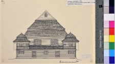 Sopoćkinie, synagoga, elewacja.