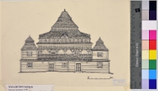 Śniadowo, synagoga, elewacja