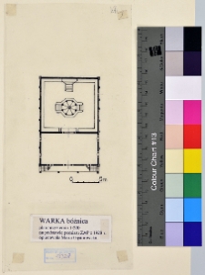 Warka, synagoga, rzut.