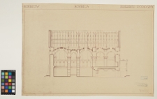 Rzesz&oacute;w, Bożnica nowomiejska, przekr&oacute;j.